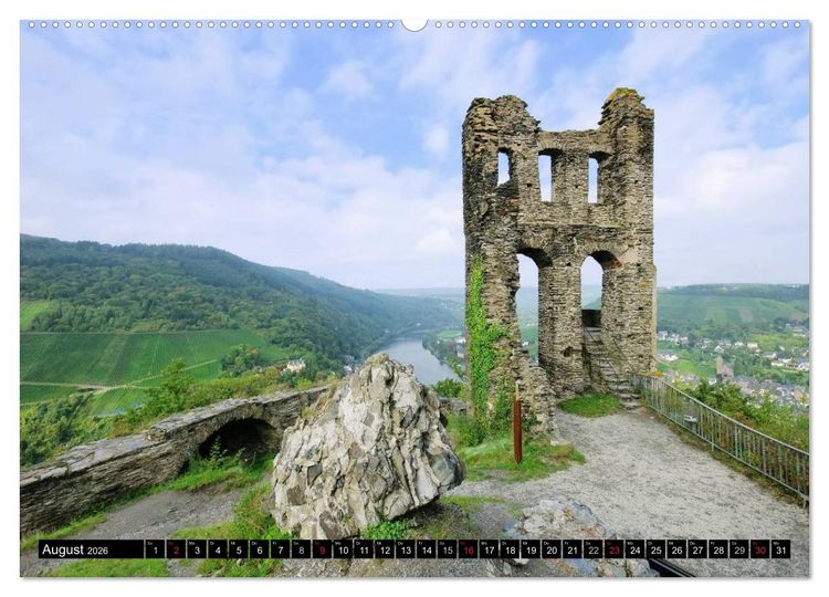 Produktbild: Entlang der Mosel (Wandkalender 2026 DIN A2 quer), CALVENDO Monatskalender