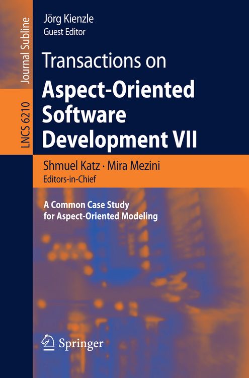 Produktbild: Transactions on Aspect-Oriented Software Development VII
