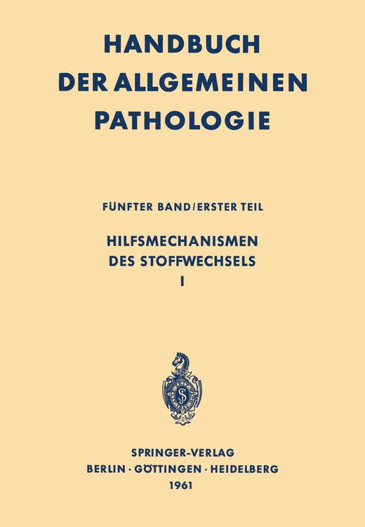 Produktbild: Hilfsmechanismen des Stoffwechsels I
