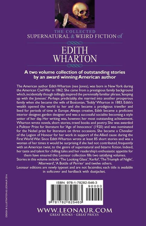 Produktbild: The Collected Supernatural and Weird Fiction of Edith Wharton