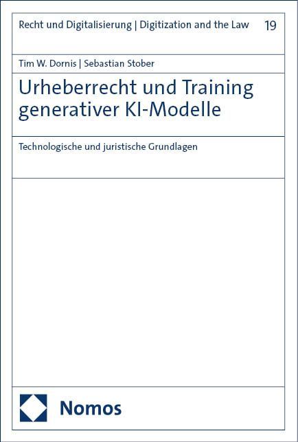 Produktbild: Urheberrecht und Training generativer KI-Modelle
