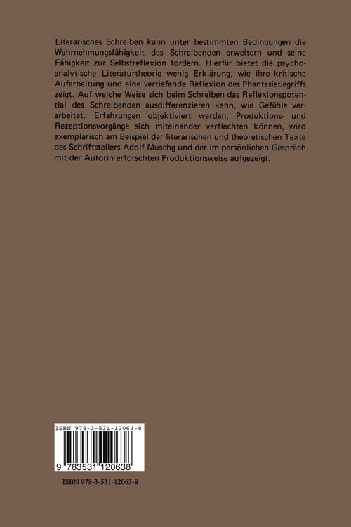 Produktbild: Schreiben und Selbstreflexion