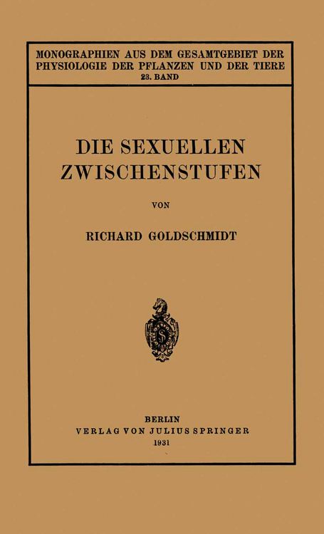Produktbild: Die Sexuellen Zwischenstufen