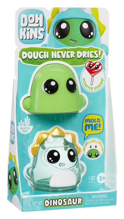 Produktbild: MGA Modelliermasse DohKins Dino Tray