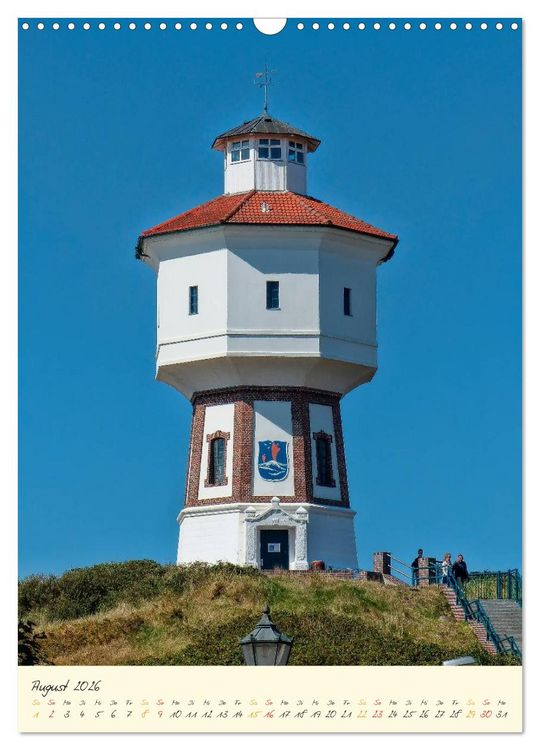 Produktbild: Norddeutsche Leuchtt&uuml;rme - maritime Wegweiser (Wandkalender 2026 DIN A3 hoch), CALVENDO Monatskalender