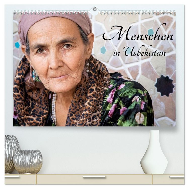 Produktbild: Menschen in Usbekistan (hochwertiger Premium Wandkalender 2026 DIN A2 quer), Kunstdruck in Hochglanz