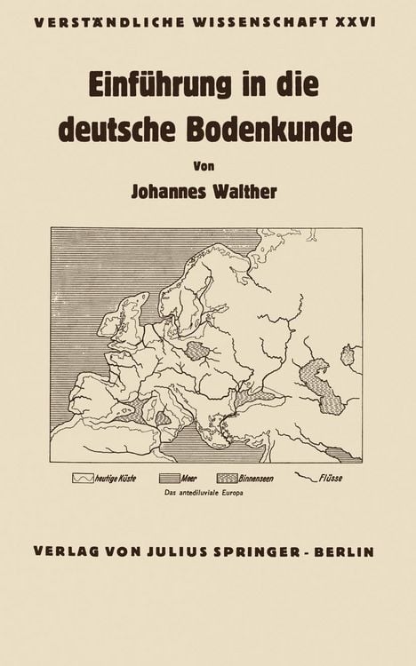 Produktbild: Einf&uuml;hrung in die deutsche Bodenkunde