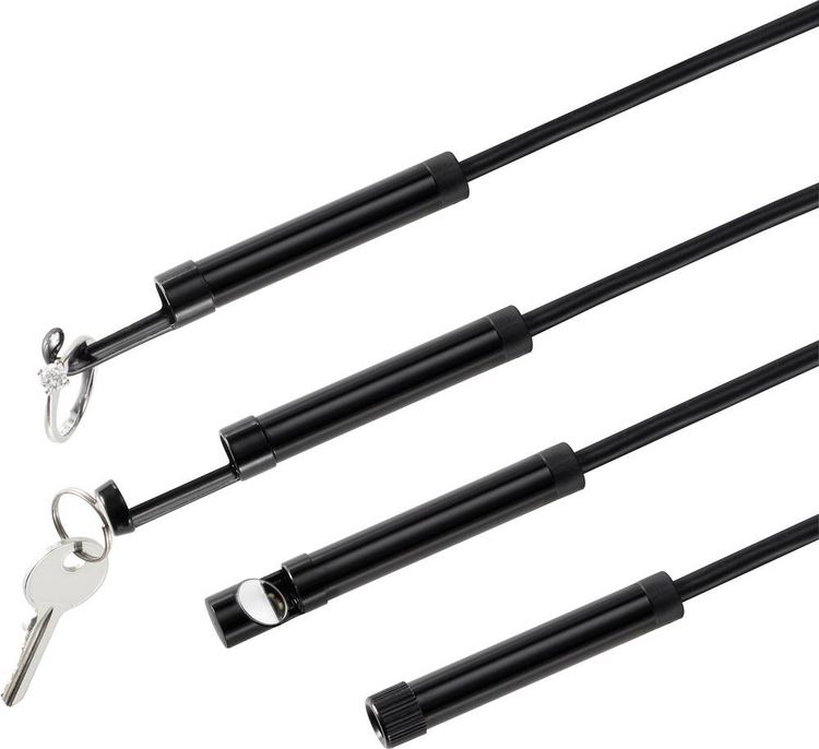 Produktbild: Basetech BSK-2100 USB-Endoskop Sonden-&Oslash;: 8mm Sonden-L&auml;nge: 10m