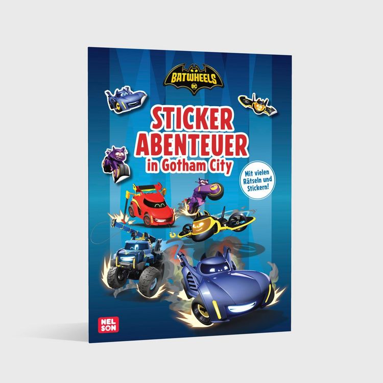 Produktbild: DC Batwheels: Stickerabenteuer in Gotham City