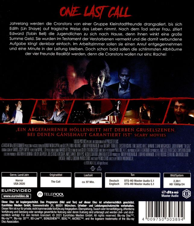 Produktbild: One Last Call