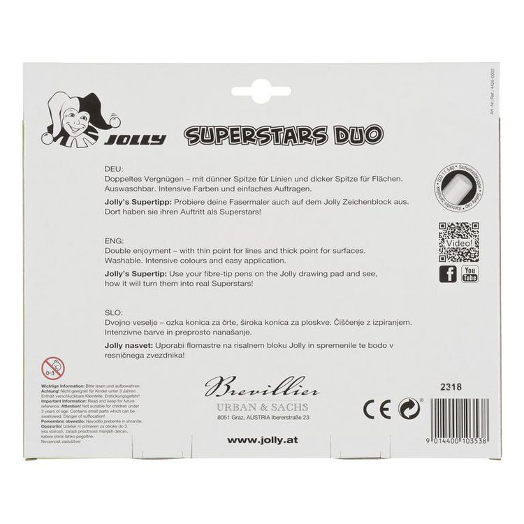 Produktbild: JOLLY Superstar DUO 24er