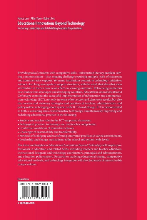 Produktbild: Educational Innovations Beyond Technology