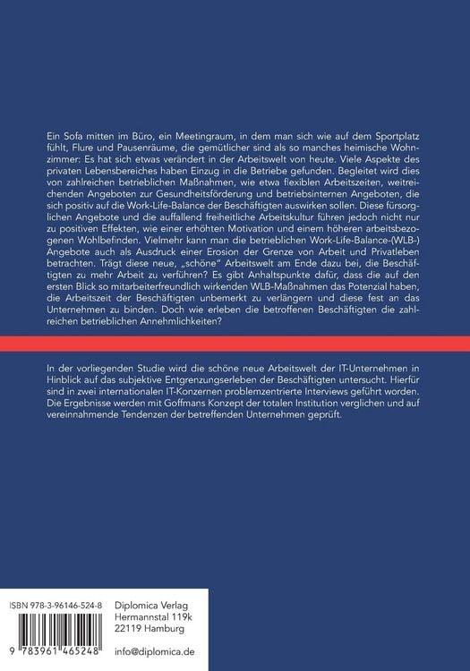 Produktbild: Zum Arbeiten verf&uuml;hrt? Entgrenzungserleben in modernen IT-Gro&szlig;unternehmen
