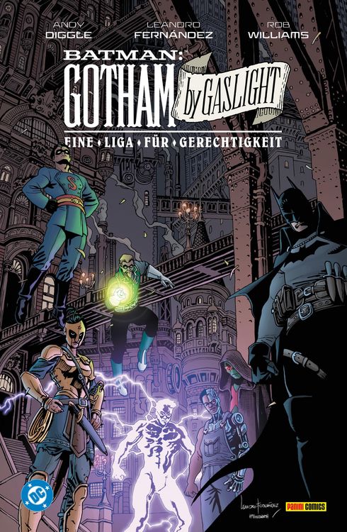 Produktbild: Batman: Gotham by Gaslight - Eine Liga f&uuml;r Gerechtigkeit D2