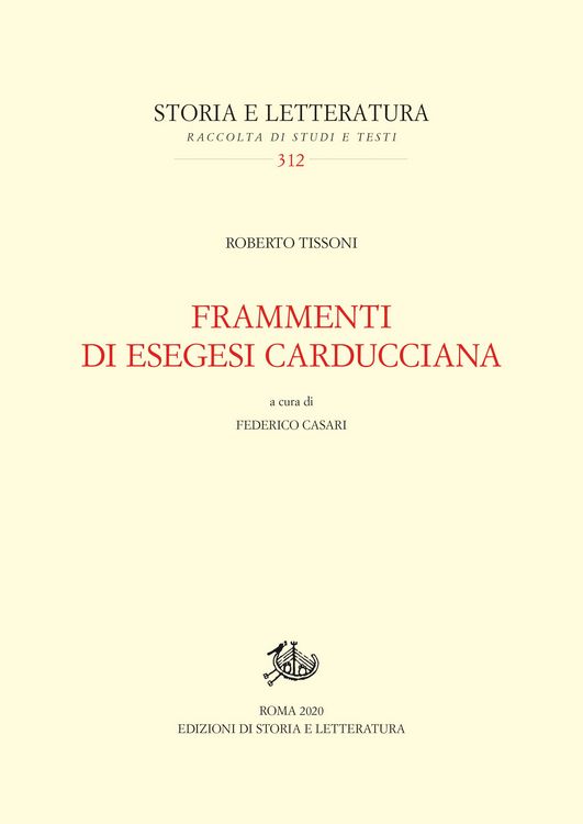 Produktbild: Frammenti di esegesi carducciana