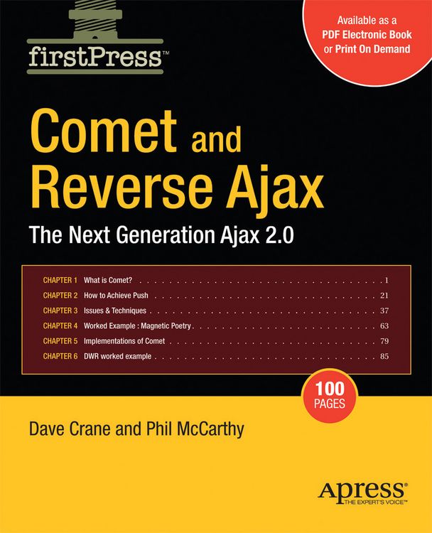 Produktbild: Comet and Reverse Ajax
