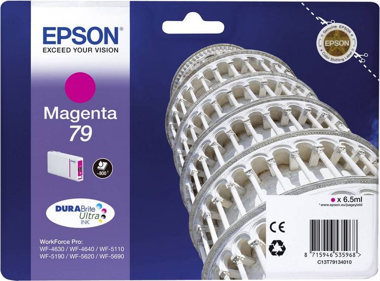 Produktbild: Epson Druckerpatrone T7913, 79 Original Magenta C13T79134010