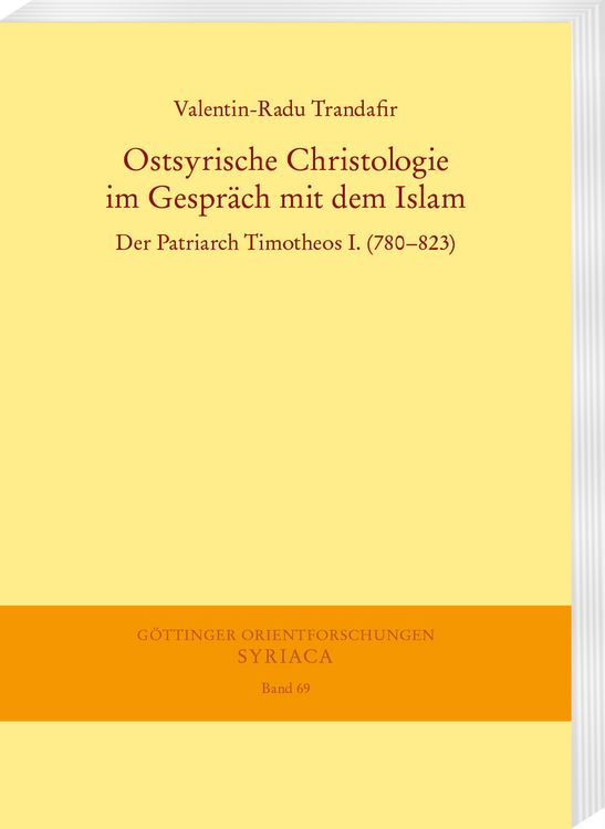 Produktbild: Ostsyrische Christologie im Gespr&auml;ch mit dem Islam