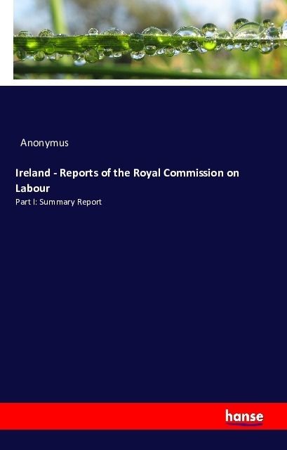 Produktbild: Ireland - Reports of the Royal Commission on Labour