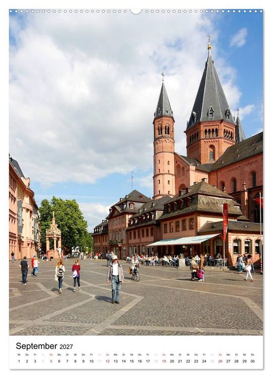 Produktbild: Mainz - Bilder vom Frankfurter Taxifahrer Petrus Bodenstaff (Wandkalender 2027 DIN A2 hoch), CALVENDO Monatskalender