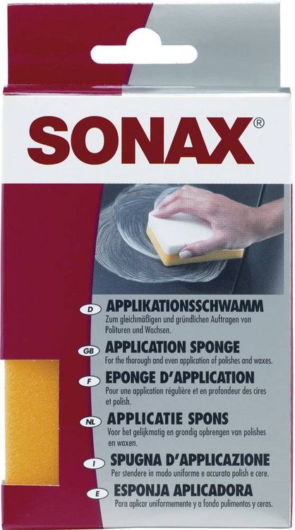 Produktbild: Sonax 417300 Applikationsschwamm 1 St. (L x B x H) 83 x 151 x 38 mm