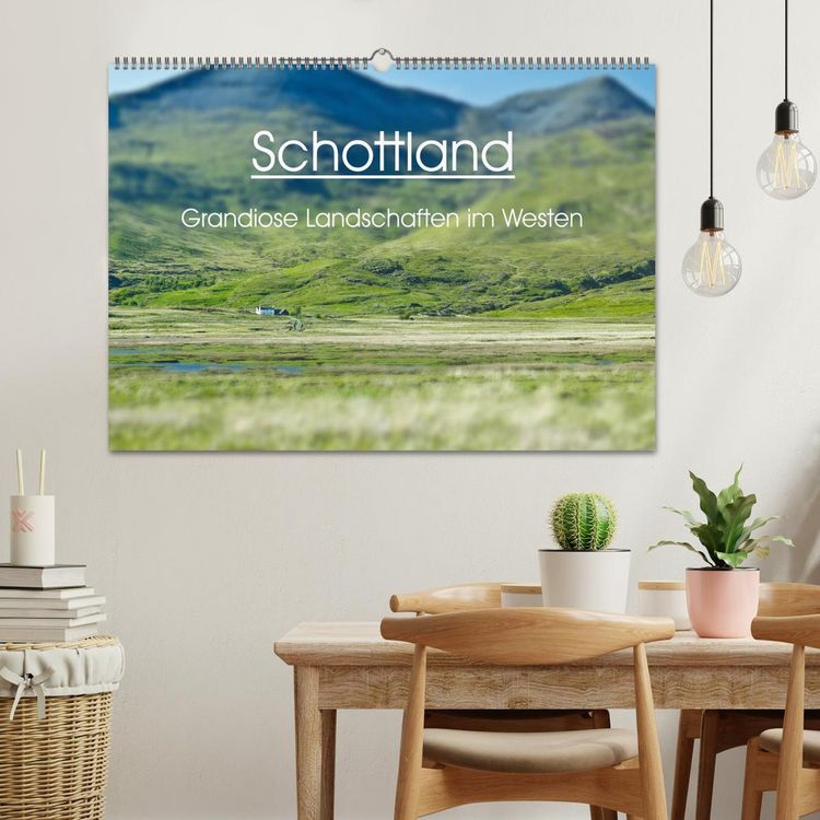 Produktbild: Schottland - grandiose Landschaften im Westen (Wandkalender 2026 DIN A2 quer), CALVENDO Monatskalender