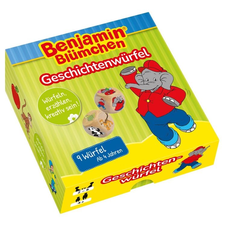 Produktbild: Geschichtenw&uuml;rfel mit Benjamin Bl&uuml;mchen