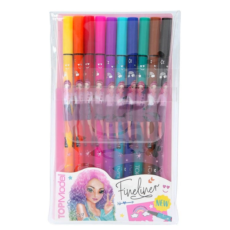 Produktbild: DEPESCHE TOPModel Fineliner 10 St&uuml;ck