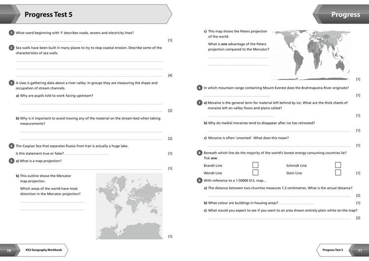 Produktbild: KS3 Geography Workbook