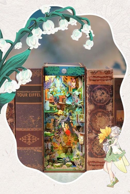 Produktbild: Book Nook DIY B&uuml;cherecke Midsummer Night