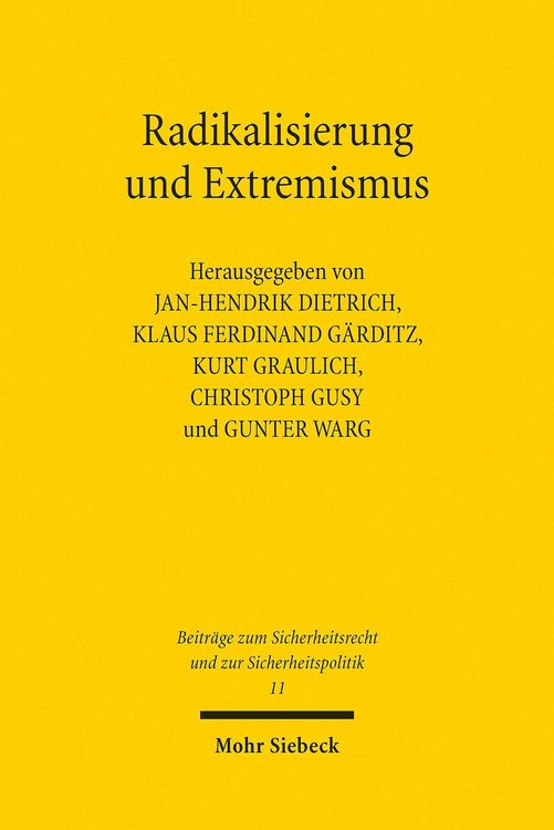 Produktbild: Radikalisierung und Extremismus