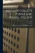 Produktbild: Millsaps College Purple and White, 1932-1933; 1932-1933