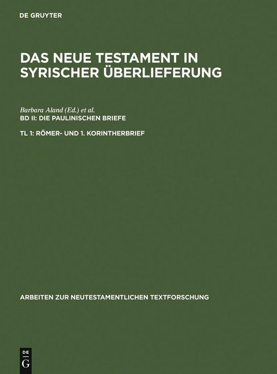 Produktbild: R&ouml;mer- und 1. Korintherbrief