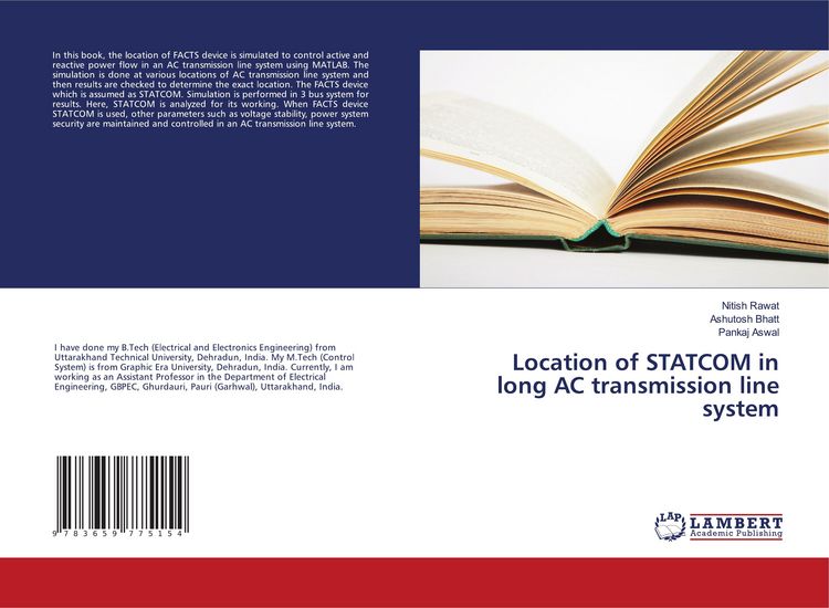 Produktbild: Location of STATCOM in long AC transmission line system