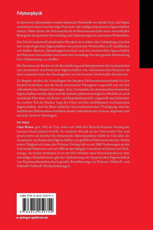 Produktbild: Polymerphysik