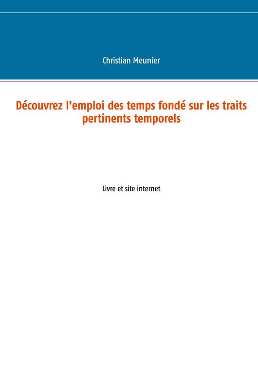Produktbild: D&eacute;couvrez l'emploi des temps fond&eacute; sur les traits pertinents temporels