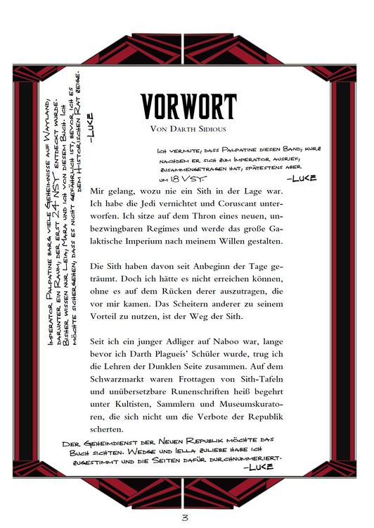 Produktbild: Star Wars: Das Buch der Sith