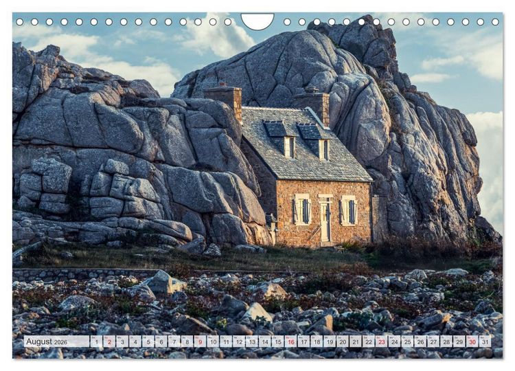 Produktbild: Wilde Bretagne (Wandkalender 2026 DIN A4 quer), CALVENDO Monatskalender