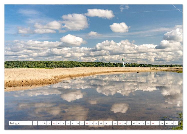 Produktbild: Schleswig Holstein - Landeshauptstadt Kiel (hochwertiger Premium Wandkalender 2026 DIN A2 quer), Kunstdruck in Hochglanz