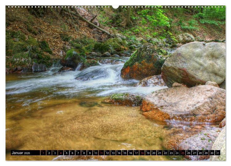 Produktbild: Verzauberter Harz (hochwertiger Premium Wandkalender 2026 DIN A2 quer), Kunstdruck in Hochglanz