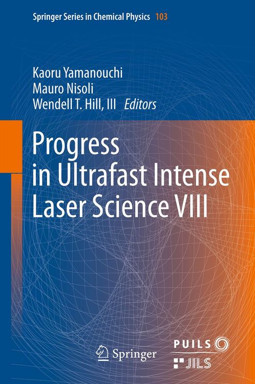 Produktbild: Progress in Ultrafast Intense Laser Science VIII