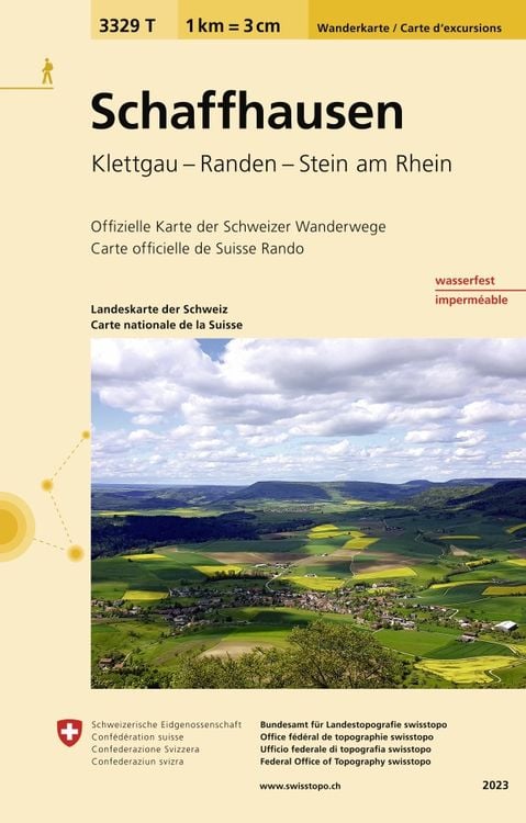 Bild vom Artikel Swisstopo 1 : 33 333 Schaffhausen vom Autor Bundesamt für Landestopografie swisstopo