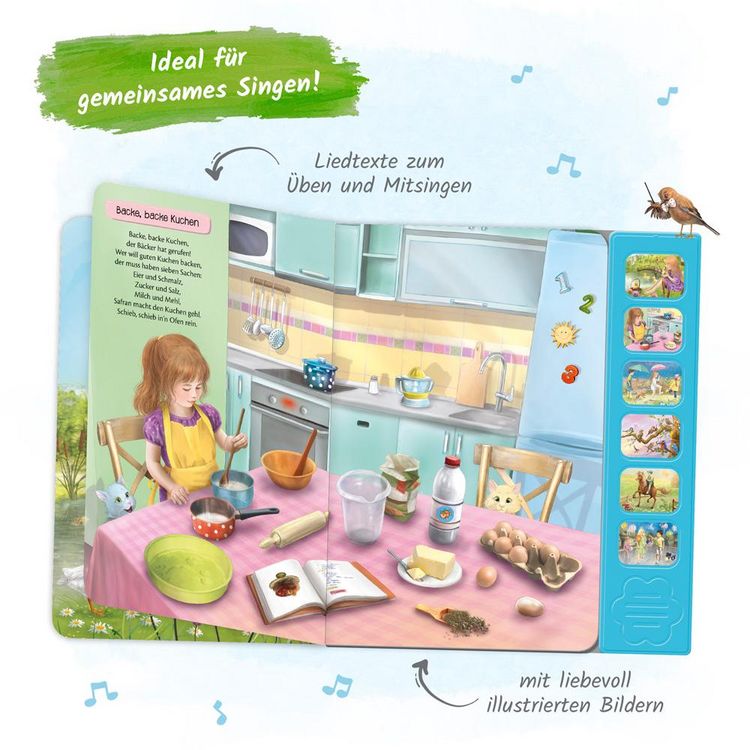 Produktbild: Tr&ouml;tsch Soundbuch Meine ersten Kinderlieder