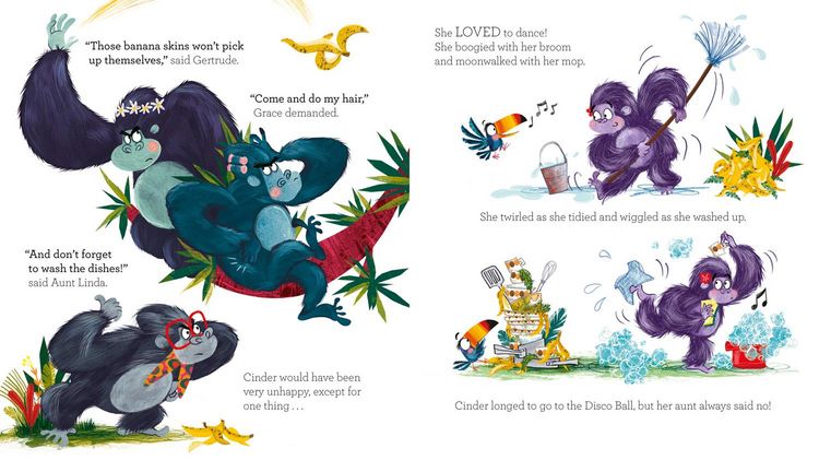 Produktbild: Cindergorilla_fairy Tales F Pb