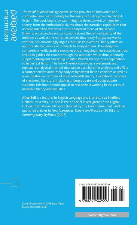 Produktbild: The Possible Worlds of Hypertext Fiction