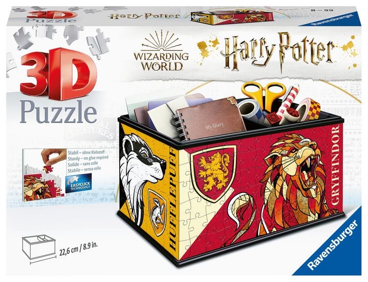 Produktbild: 3D Puzzle Ravensburger Aufbewahrungsbox Harry Potter 216 Teile