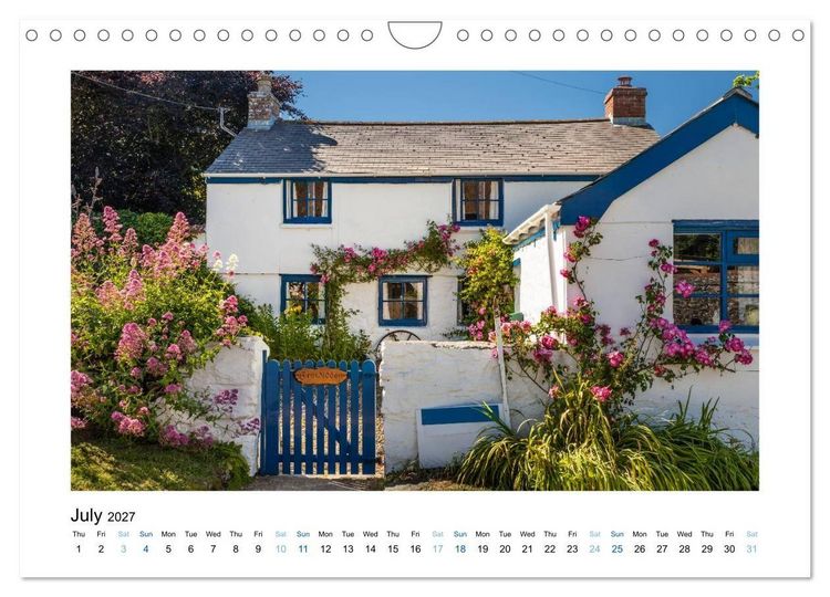 Produktbild: Cornwall - Between Land and Sea (Wall Calendar 2027 DIN A4 landscape), CALVENDO 12 Month Wall Calendar