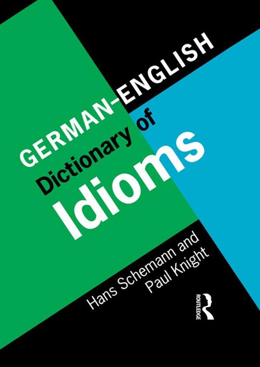 Produktbild: German/English Dictionary of Idioms