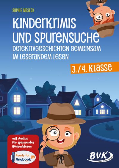 Produktbild: Kinderkrimis und Spurensuche - Detektivgeschichten gemeinsam im Lesetandem lesen