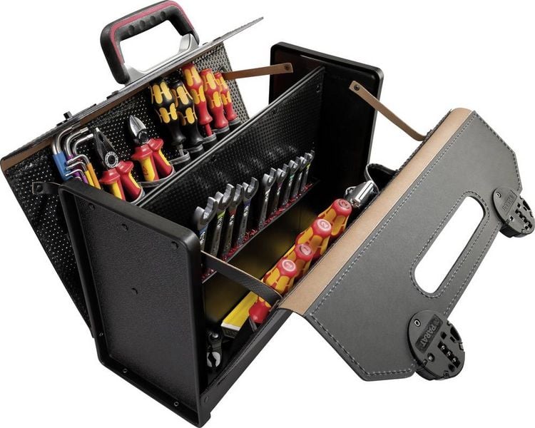 Produktbild: Werkzeugtasche TOP-LINE Plus CP-7 B420xT185xH315mm 24l Rindsleder PARAT